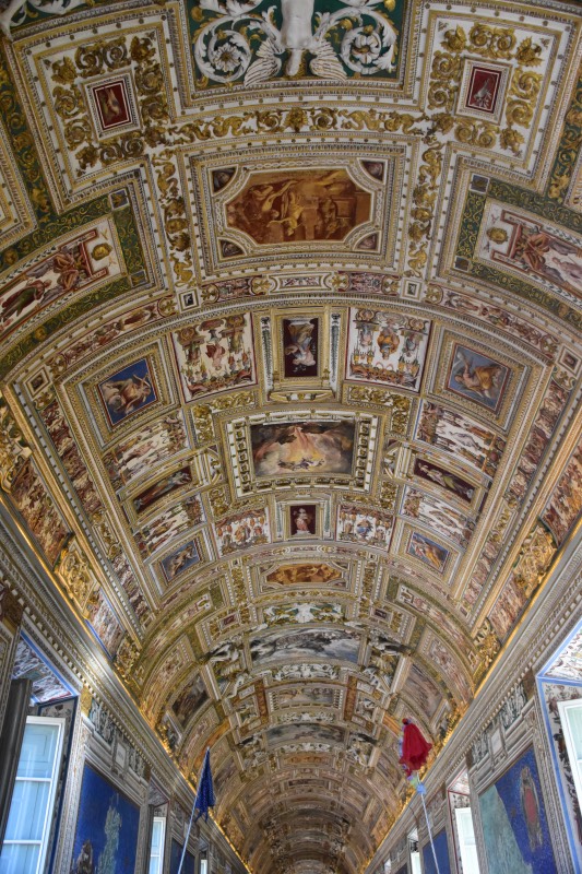 El interior de los Museos Vaticanos