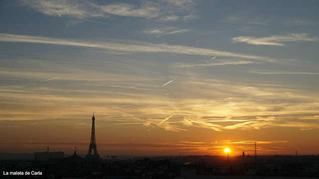 Las mejores vistas de París - La Torre Eiffel desde las Galerías Printemps