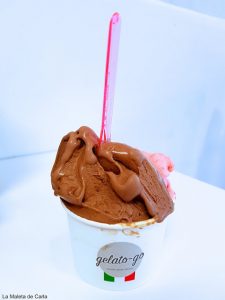 Delicioso helado italiano en Gelato-go