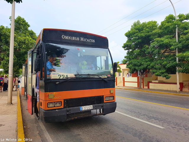 Presupuesto para viajar a Cuba: autobús local Varadero