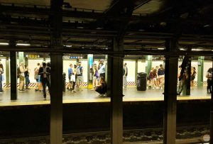 Andén del Metro de Nueva York