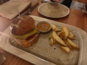La hamburguesa de The Green Spot