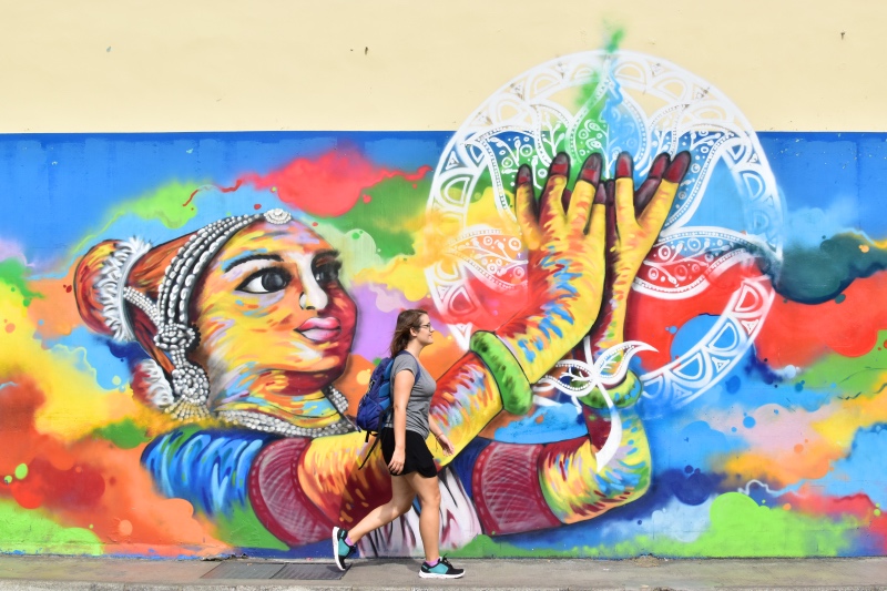 Tour de graffitis en Singapur