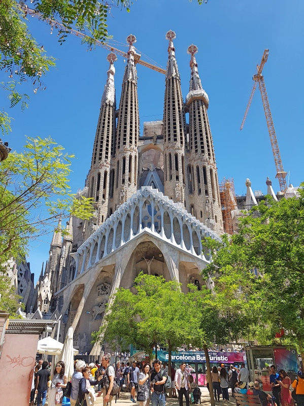 Mejores edificios de Gaudí en Barcelona: Sagrada Familia