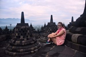 Borobudur al amanecer