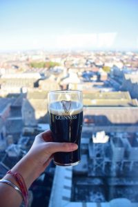 Visitar la Fábrica Guinness: una pinta en el Gravity Bar