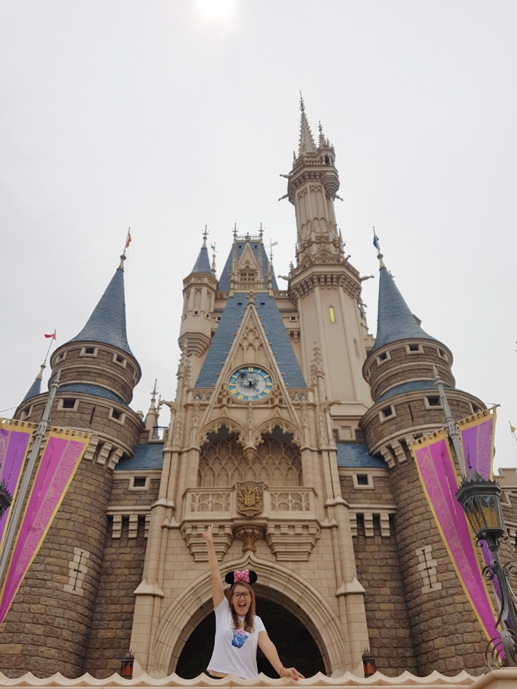 El famoso castillo de Disney, un clásico en Disneyland Tokio