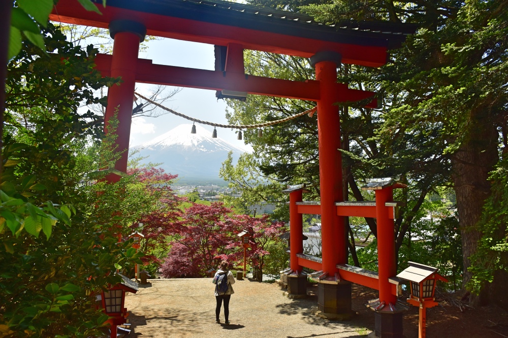 Qué hacer en Kawaguchiko en un día: pagoda chureito