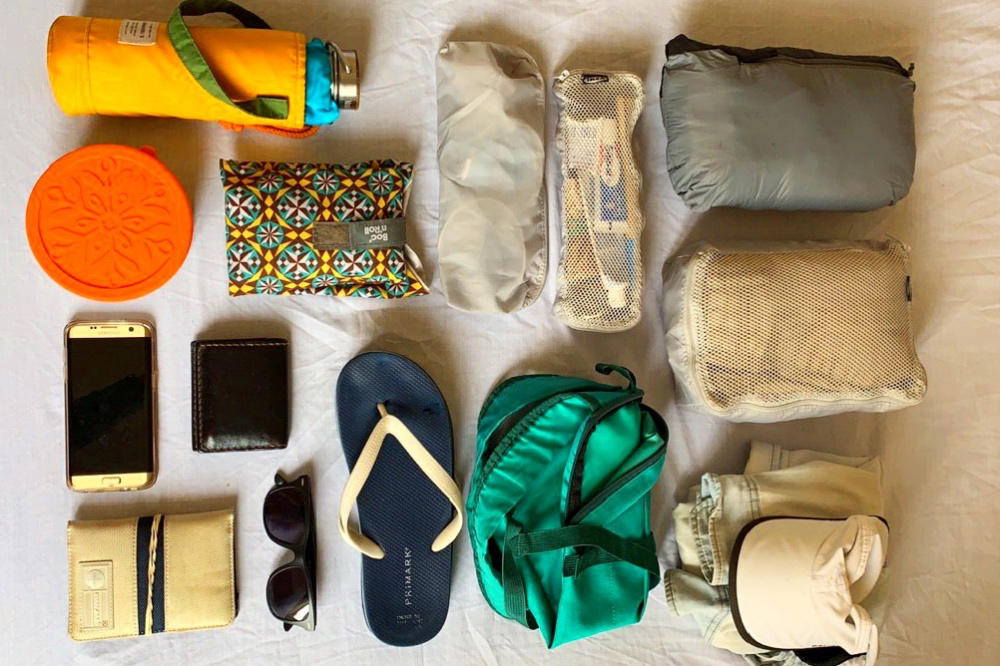 equipaje minimalista viaje