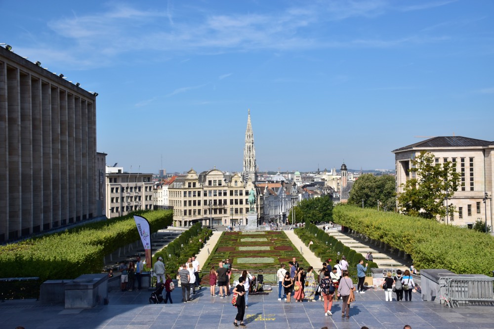 Bruselas desde el Monte de las Artes