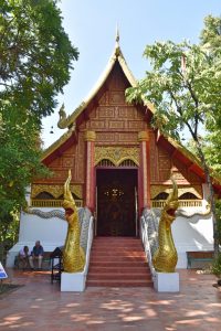Wat Phra Kaew, uno de los templos más importantes de Chiang Rai