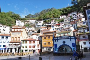 El casco histórico de Cudillero