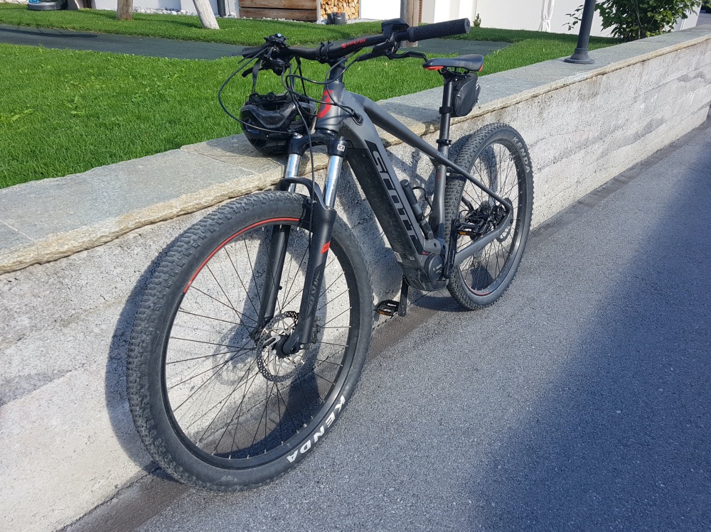 bicicleta eléctrica para visitar Val Müstair