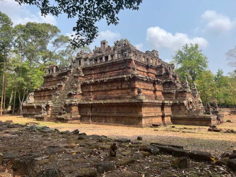 Uno de los numerosos templos que hay en Angkor