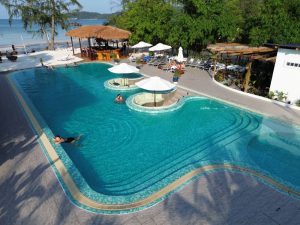 La piscina del hotel
