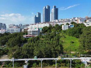 El Blueline Park en Busán