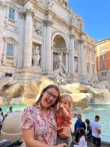 fontana di trevi carla y lucia