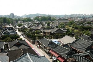 Las vistas del Hanok Village