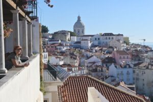 Mirador de Santa Lucía, un lugar que ver en Lisboa