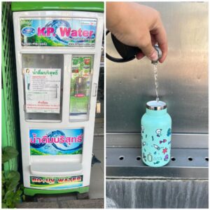 botella de agua reutilizable