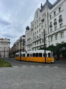 Tranvía en Budapest