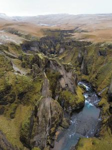 Fjaðrárgljúfur, el cañón del Río pluma