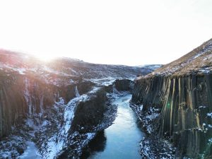 Stuðlagil Canyon - consejos para viajar a Islandia