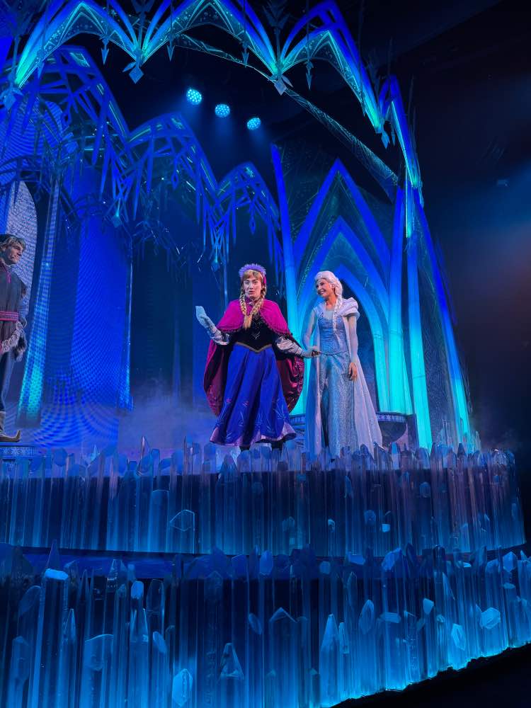 Espectáculo de Frozen en Disney