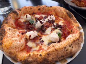 Pizza en Paris con niños