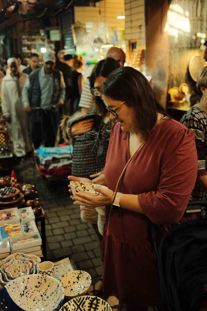 Descubriendo el zoco de Marrakech