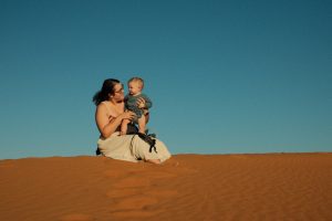 Desierto Merzouga con niños