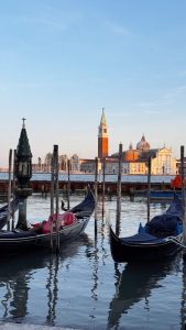 Góndolas en Venecia