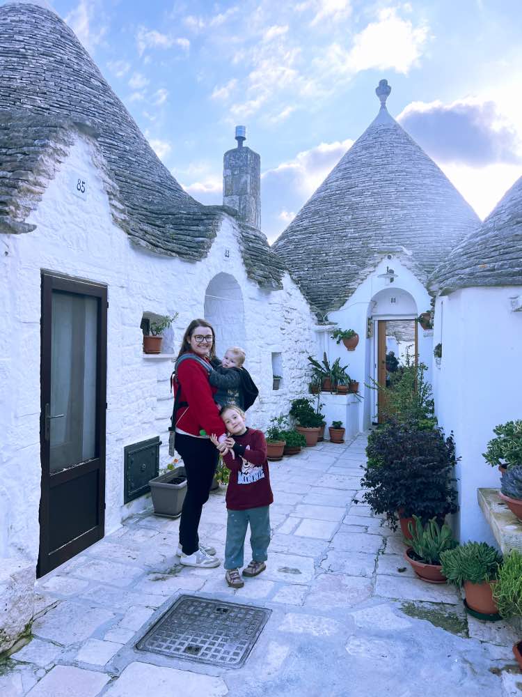 Alberobello en Navidad