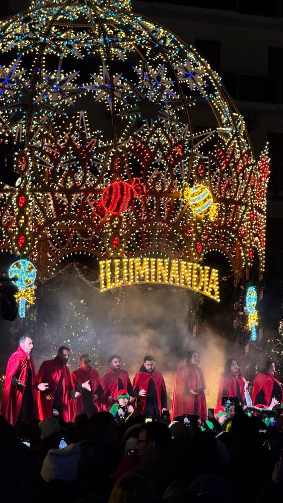Inauguración de Iluminandia en Monopoli