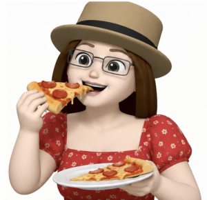 becaria_come_pizza becaria come pizza